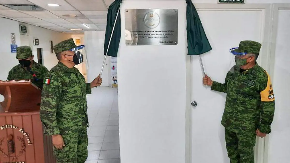 hospital militar recibe placa